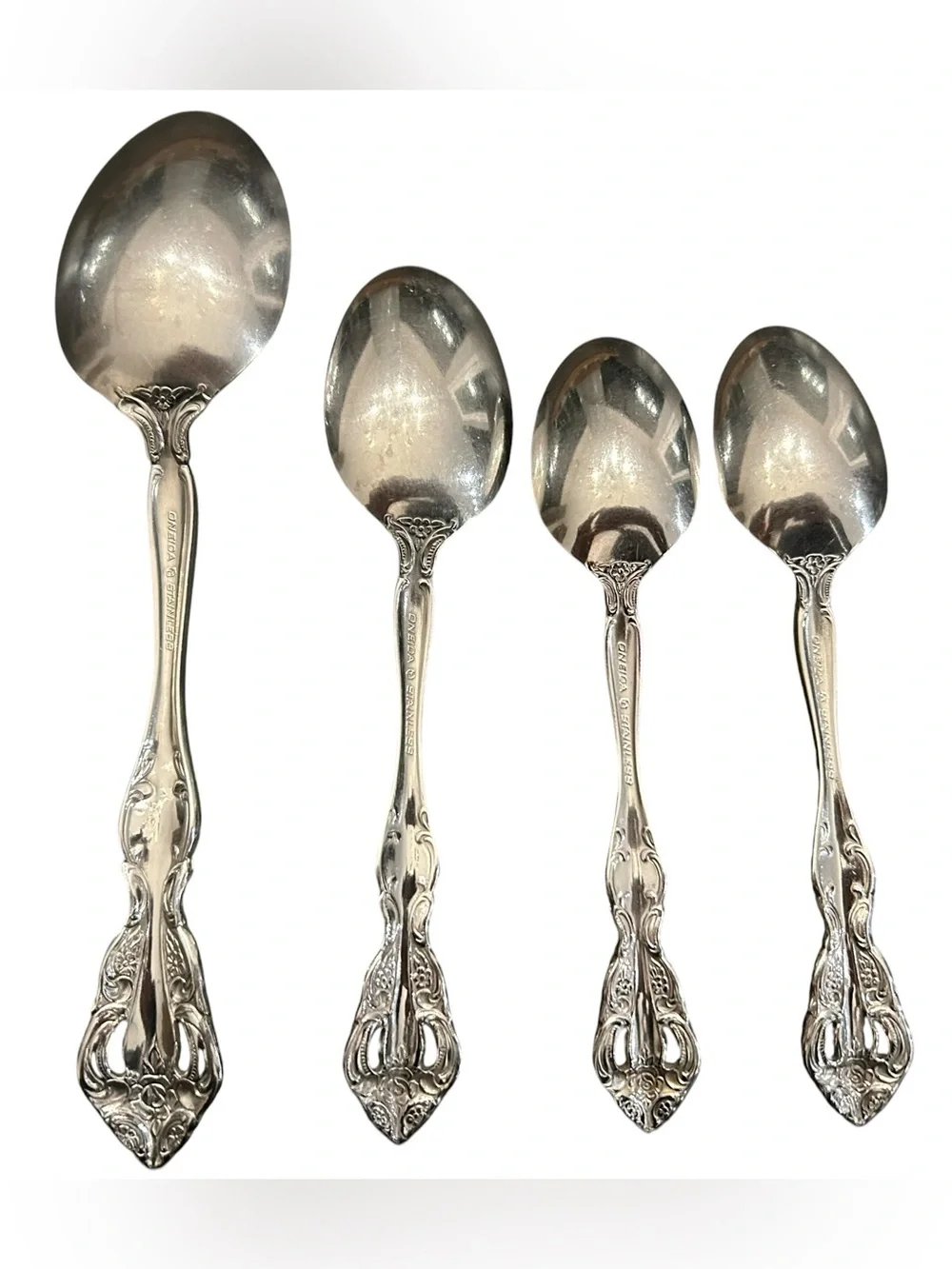 VTG Oneida Michelangelo Serving Spoon, Soup Spoon, 2 Teaspoons 18/10 Stainless